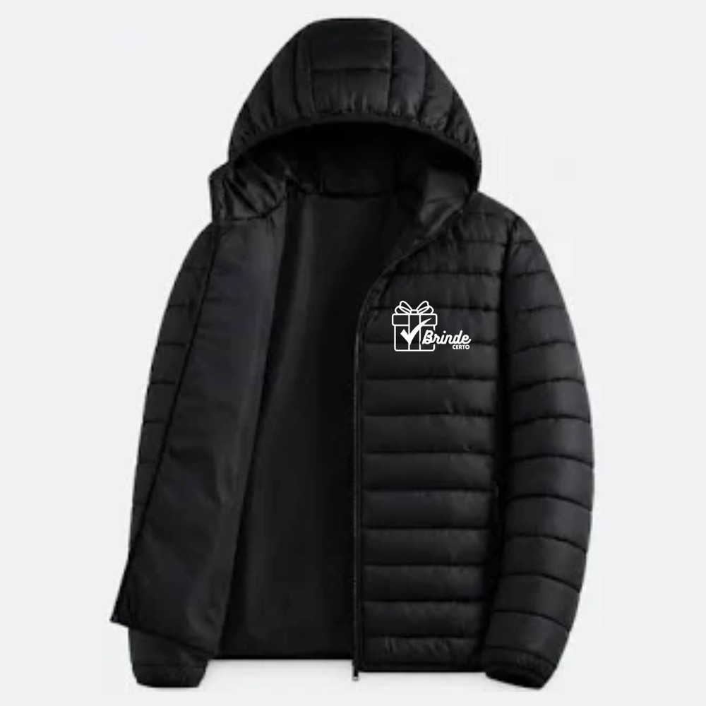 Jaqueta Puffer Personalizada com a marca da sua empresa
