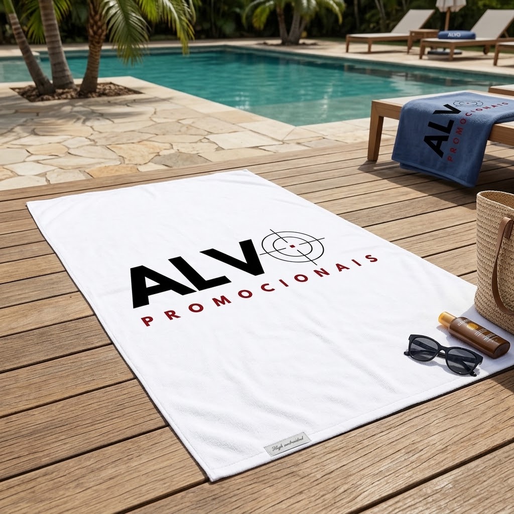 Toalha Personalizada com logo da empresa