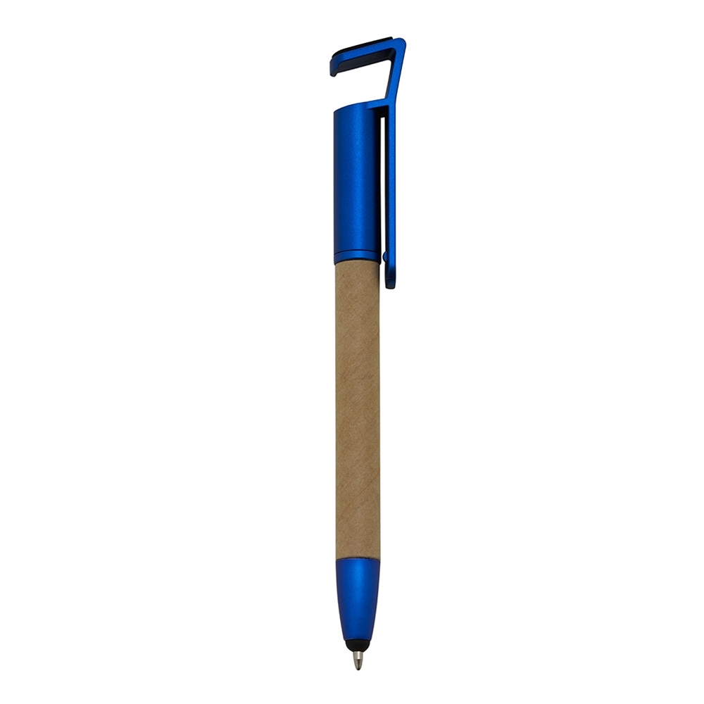 Caneta Ecológica Base para Celular Personalizada com logo da empresa