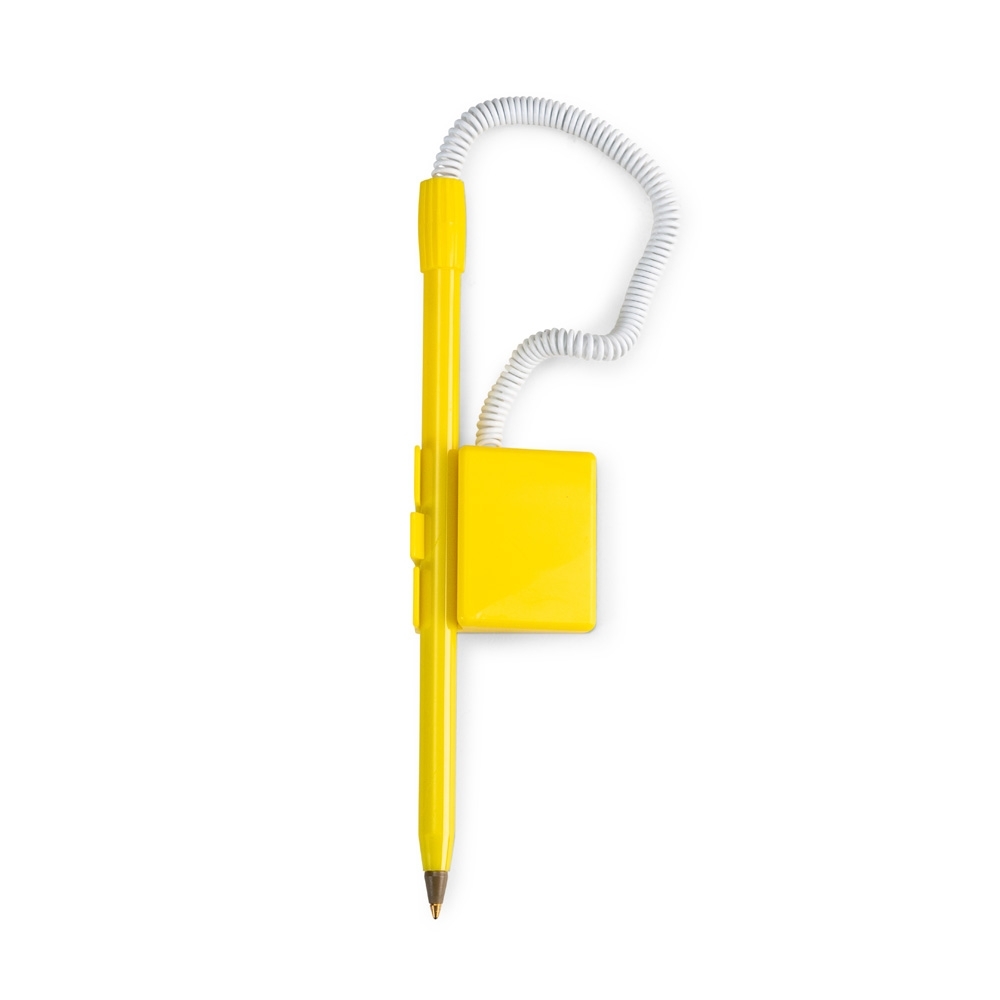 Caneta Balcão Plástica Personalizada com logo da empresa