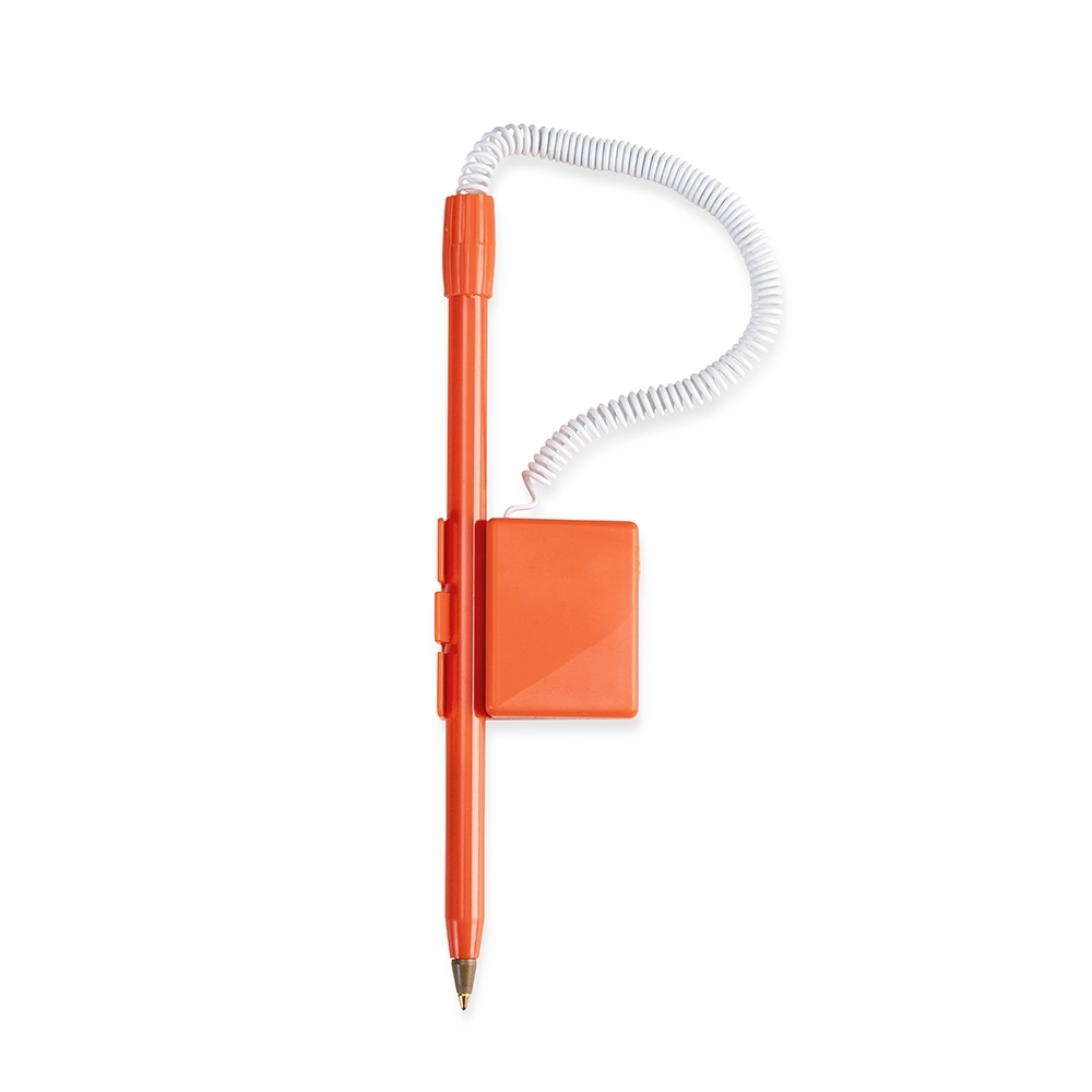 Caneta Balcão Plástica Personalizada com logo da empresa