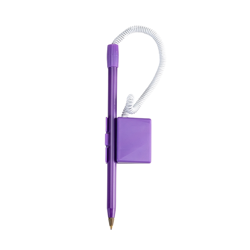 Caneta Balcão Plástica Personalizada com logo da empresa